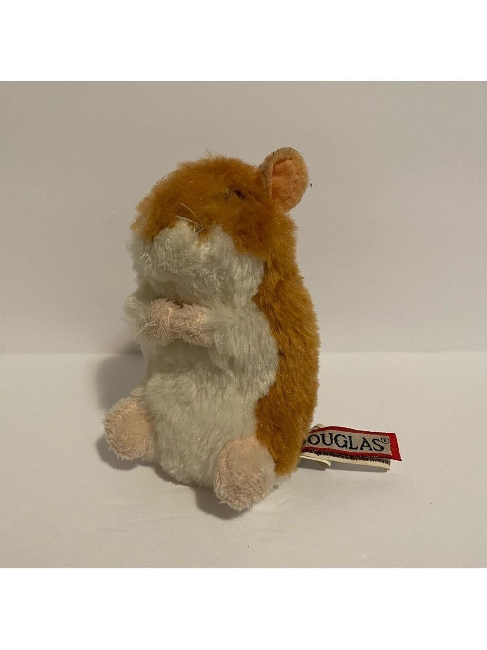 Douglas Cuddle Toys Brushy the Hamster 5” Stuffed Animal Toy Plush Small Mini